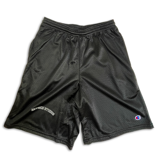 "College Drop-Out" Mesh Shorts